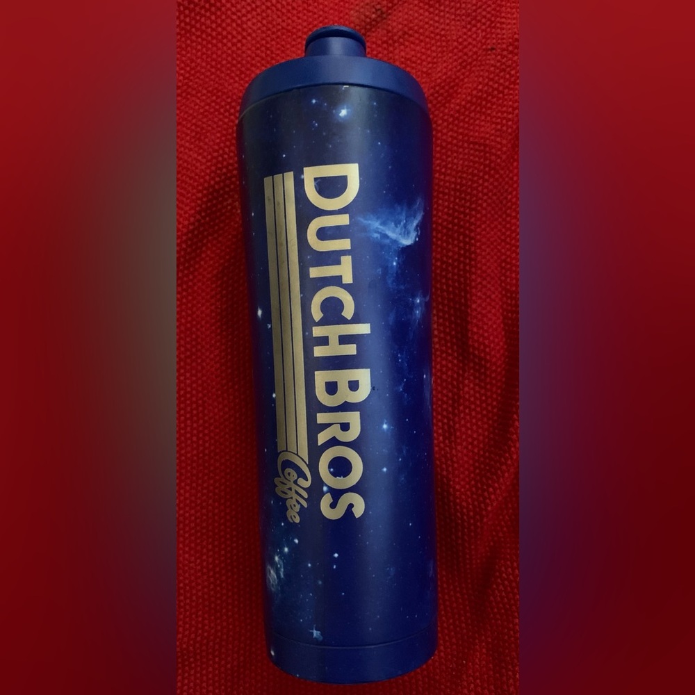 Dutch Bros Cosmic Blue Tumbler